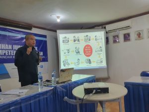 Uji Kompetensi Wartawan LPDSWartawan Berkompeten masih minim