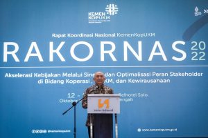 MenKopUKM : Pentingnya Percepatan Program Pengembangan Ekosistem KUMKM