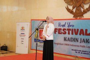Ketum Kadin DKI Jakarta Membuka Road Show Festival UMKM Kadin Jakarta Pusat 2023
