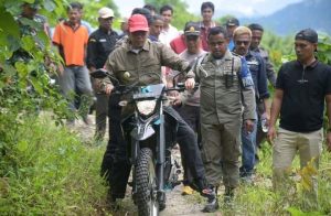 Pj.Bupati Buton Tinjau Tambang Pasir Di Lokasi HPL Hutan Lawele