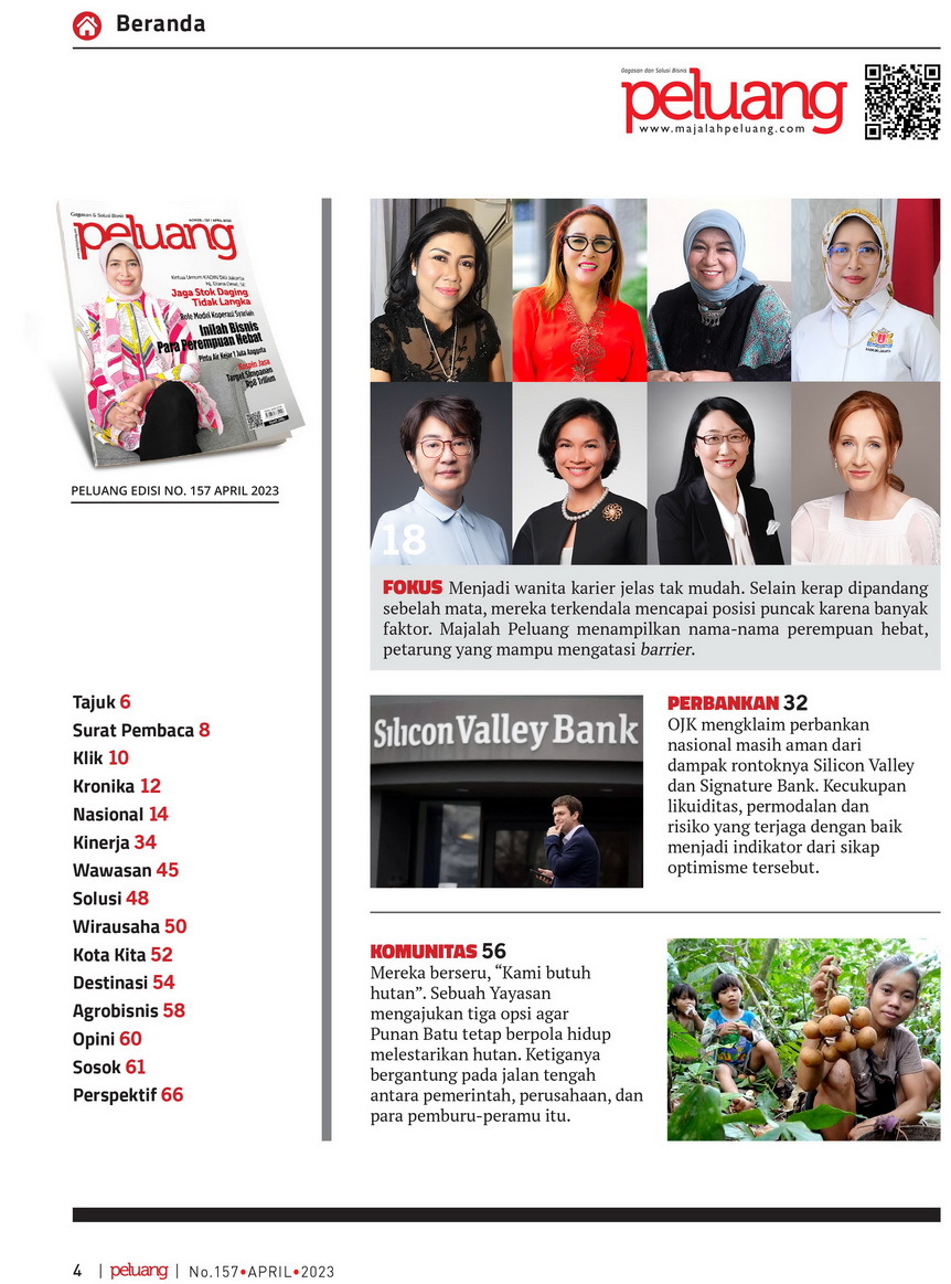 Edisi April 2023 Majalah Peluang