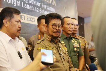Mentan Serius Cegah Alih Fungsi Lahan Berkelanjutan