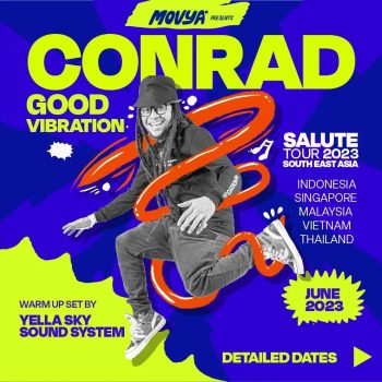 Rayakan Hari Lahir Pancasila, Conrad Good Vibration Menggelar “Salute Tour – Southeast Asia 2023”