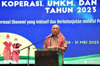 Dengan Pondasi Kuat, MenKopUKM Optimis UMKM Dapat Kuasai Pasar Domestik dan Global
