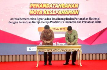 Percepat Sertifikasi Aset Jam’iyyah: Persis Teken MoU dengan Menteri ATR/BPN