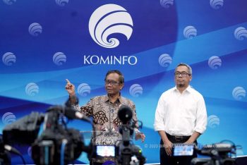 Dugaan Korupsi BTS Kominfo Seret Pejabat Papan Atas, Mahfud: Itu Gosip Politik