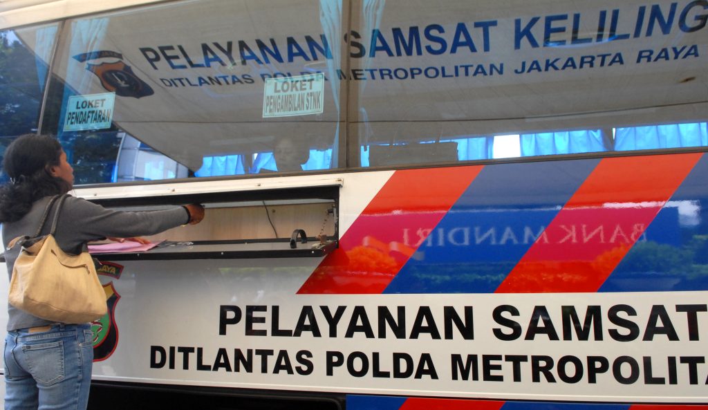 Lokasi Samsat Keliling Hari Ini di 14 wilayah Jadetabek