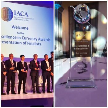 IACA Menobatkan Uang Rupiah TE 2022 Sebagai ‘Best New Banknote Series’