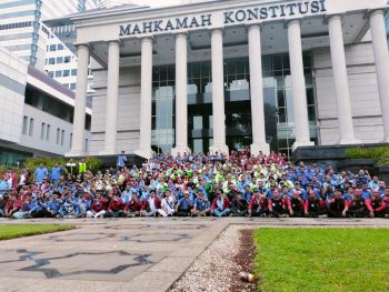 15 Serikat Pekerja Minta MK Hentikan Petualangan Presiden Jokowi