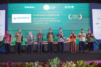 Program CSR Jasa Marga Raih Dua Penghargaan TOP CSR Awards 2023