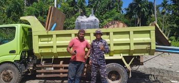 Danlantamal IX Perintahkan Danposal Pulau Romang, Bantu Percepat Listrik Masuk Desa