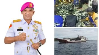 Danlantamal IX Ambon Bantu Nelayan Dengan 2 Kapal Timbang