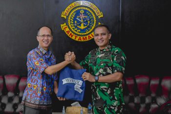 Brigjen Said Latuconsina Terima Audiensi Direktur Universitas Terbuka