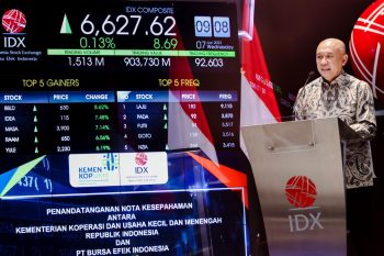 KemenKopUKM Bersama BEI Dukung UKM Listing di Lantai Bursa Saham