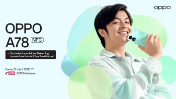 Raih Peluang Pasar Indonesia, OPPO A78 Buka Penjualan Eksklusif di Tokopedia
