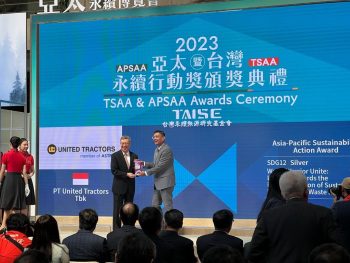 Komitmen Jalankan Praktik SDGs, United Tractors Berhasil Meraih Penghargaan Asian Pacific Sustainability Award 2023 di Taiwan