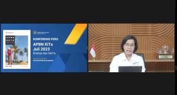 Capaian Belanja Investasi dari APBN di Semester 1 Baru 22,12%