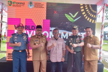 Danlantamal IX Hadiri Peringatan Lingkungan Hidup Sedunia di Maluku; Upaya Dunia Perangi Polusi Plastik