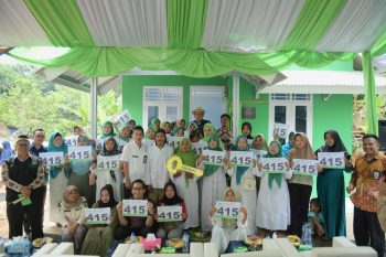 Kopsyah BMI Serahkan HRSH ke 415 Untuk Anggota Asal Saketi Pandeglang