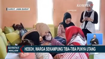 407 Warga Desa Sukabakti Garut Mendadak Punya Utang di PNM