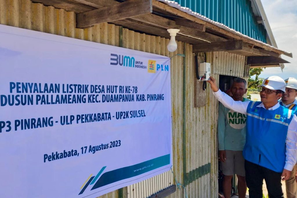 Tiga Desa Terpencil di Sulsel, Kini Nikmati Listrik PLN 24 Jam