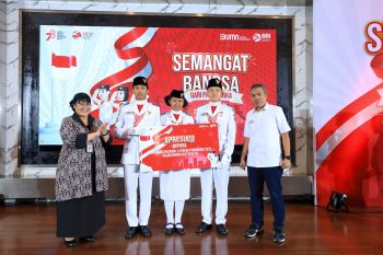 BRI Beri Dana Apresiasi untuk Paskibraka Nasional