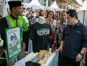 Menteri BUMN Erick Thohir Hadiri PRS BRI di Pasuruan
