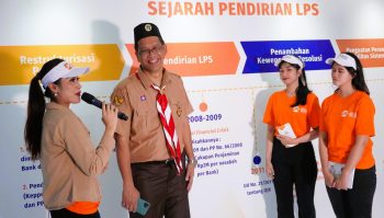 LPS Ajak Pramuka Budayakan Menabung di Bank