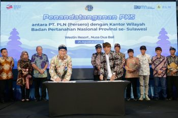 PLN Se-Sulawesi Kerja Sama dengan ATR/BPN Untuk Sertifikasi Aset Kelistrikan