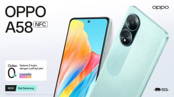Antusiasme Melonjak, OPPO Hadirkan Pemesanan OPPO A58 Secara Daring Melalui Lazada