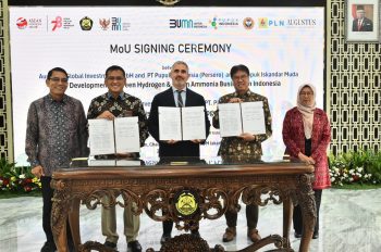Gandeng Perusahaan Jerman, Pupuk Indonesia dan PLN Kembangkan Green Hydrogen dan Ammonia