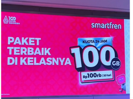 Sambut HUT RI ke-78, Smartfren Tawarkan Paket 100GB Rp100 ribu