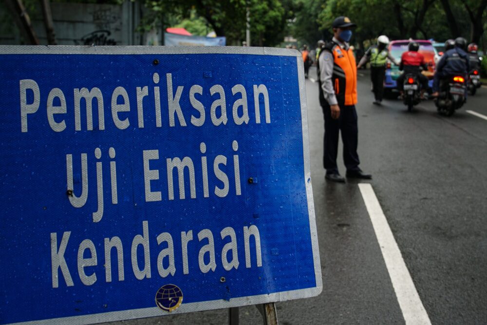 polisi tunda tilang uji emisi