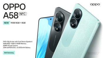Targetkan Kuasai Market Share Kuartal Mendatang, OPPO Luncurkan Jagoan Baru OPPO A58 varian RAM 8GB!