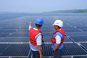 PLN Pamerkan PLTS Terapung dan Upaya Transformasi Digital di Ajang AIPF 2023