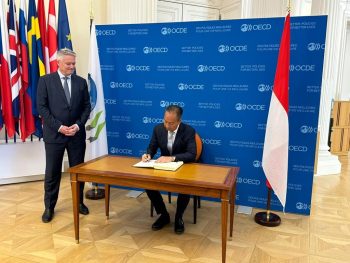 Di Forum Ekonomi Lintas Negara, Pemerintah Berupaya Jadi Anggota OECD