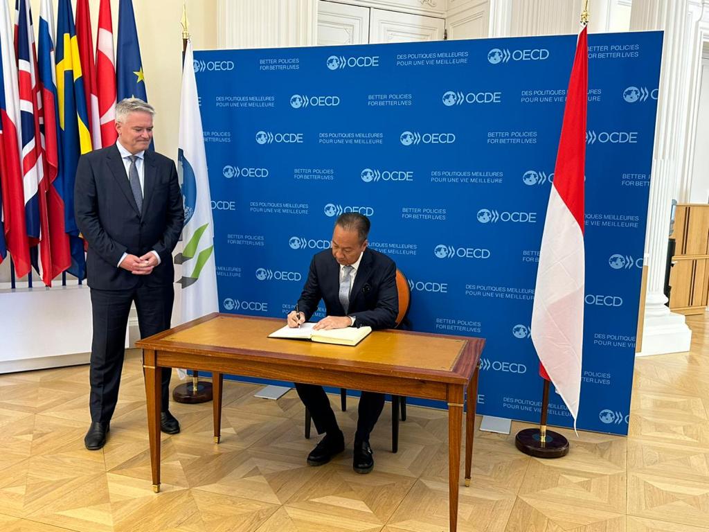 Indonesia Jadi Negara ASEAN Pertama yang Diterima OECD Indonesia Jadi Negara ASEAN Pertama yang Diterima OECD