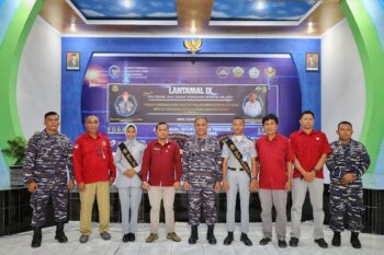 Danlantamal IX Ajak Taruna AUP dan SUPM Isi Pembangunan Berbasis Maritim