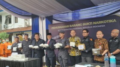 Musnahkan 36,2 Kilogram Narkotika, BNN Berhasil Selamatkan Puluhan Ribu Jiwa
