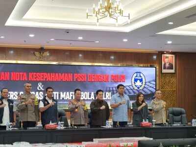 Ciptakan Sepak Bola yang Lebih Kondusif, Polri dan PSSI Bentuk Nota Kesepahaman