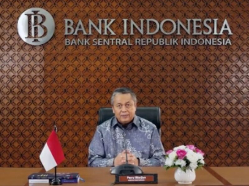 Rapat Dewan Gubernur BI Pertahankan Bunga Acuan 6%