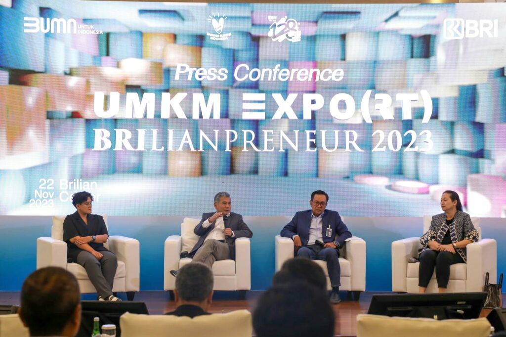 BRI Komitmen Berdayakan UMKM Melalui UMKM EXPO(RT) BRILIANPRENEUR