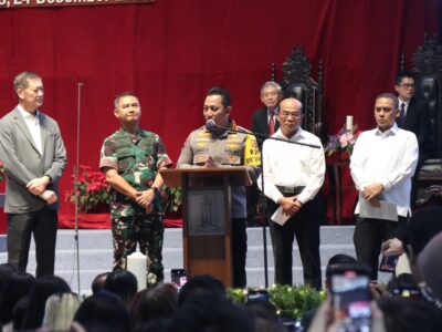 Kapolri Pastikan Natal 2023 Berjalan Dengan Aman
