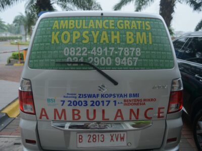Kopsyah BMI Kini Miliki 11 Ambulans Gratis Untuk Umum