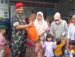 Eiger Bersama Kopassus Tanggani Dampak Banjir di Jakarta