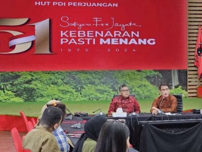 HUT ke-51 PDIP Meriah Meski Tanpa Kehadiran Presiden Jokowi