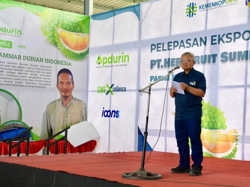 Ekspor Durian Parigi Moutong Kembangkan Perekonomian Daerah