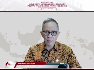 OJK Pastikan Kondisi Jasa Keuangan Stabil di Tengah Perlambatan Ekonomi Global