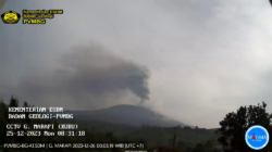erupsi gunung marapi 6 januari 2024