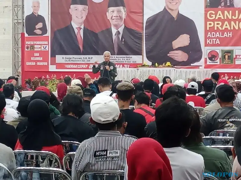 ganjar kampanye di salatiga